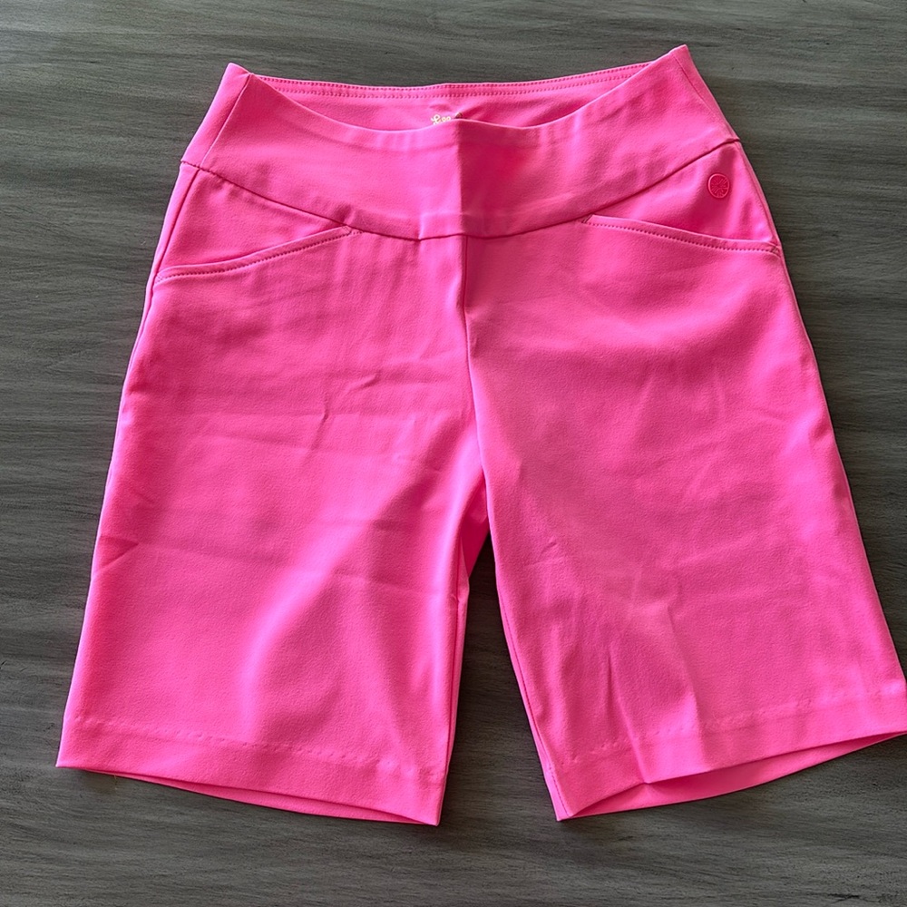 Lily Pulitzer Havana Pink Reid Short UPF50 - Picture 2 of 8
